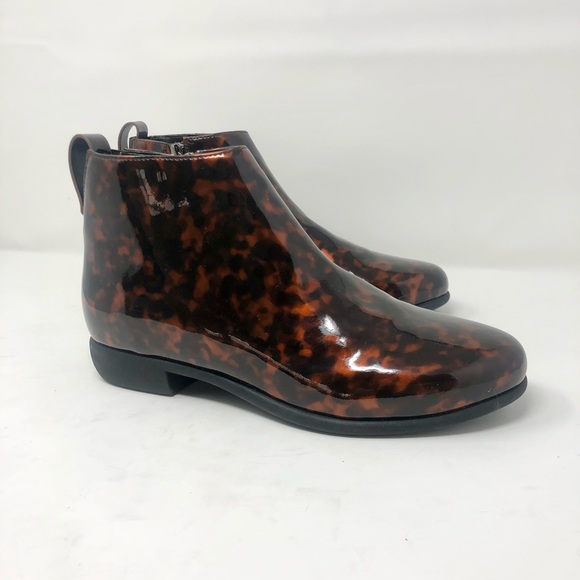 NWOT Tortoise Shell Aerosoles Spencer Booties - Picture 2 of 8